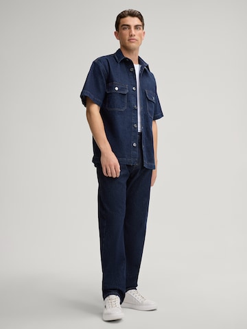 JOOP! Jeans Regular fit Button Up Shirt 'Jarno' in Blue