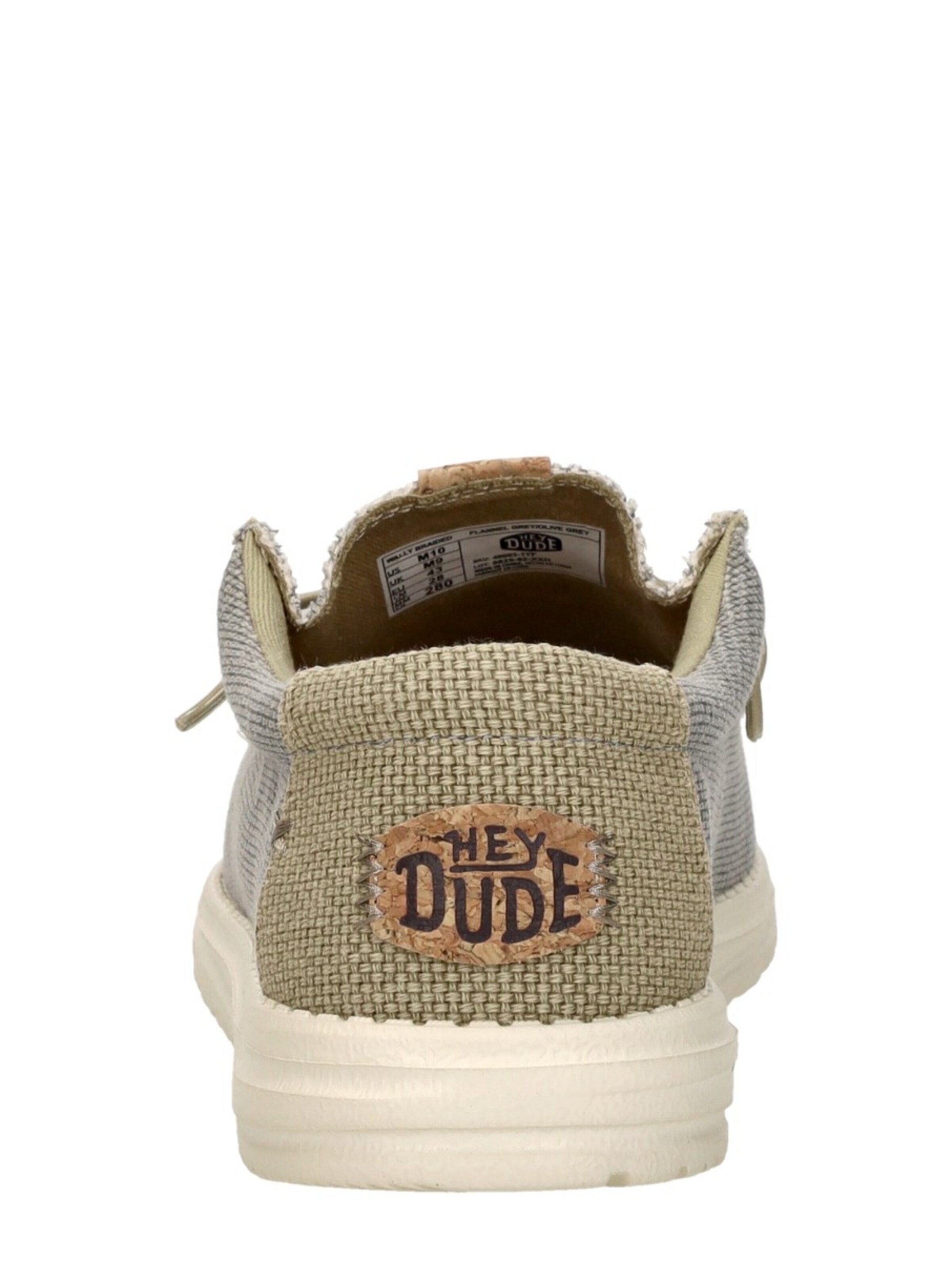 HEY DUDE Slip-ons 'Wally Braided' in Grey
