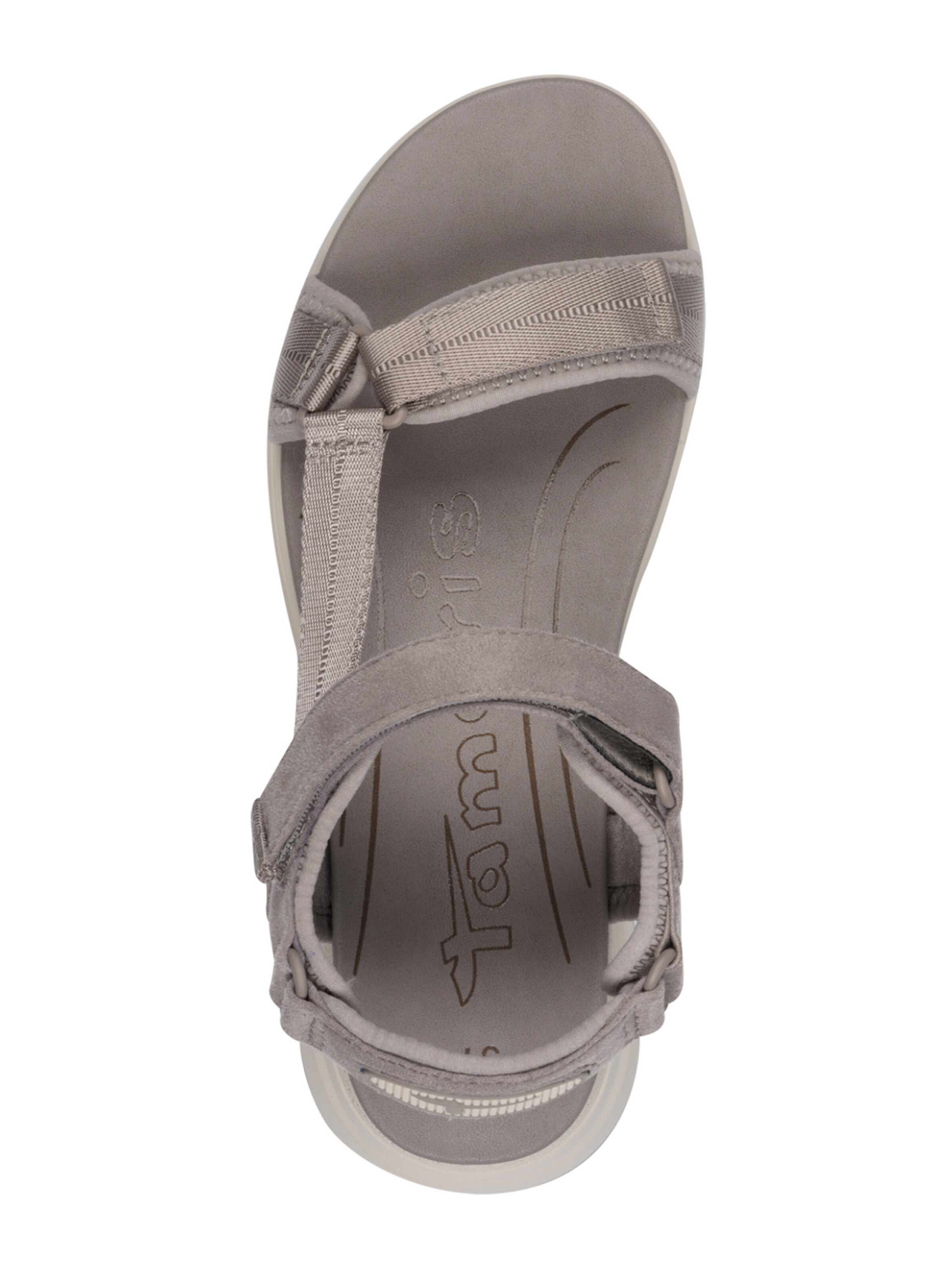 pelēks Tamaris Sandales