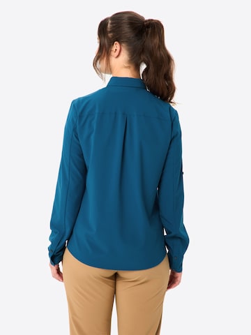 VAUDE Multifunctionele blouse 'Rosemoor' in Blauw