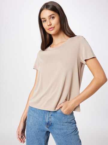 Monki T-Shirt in Braun: Vorderseite