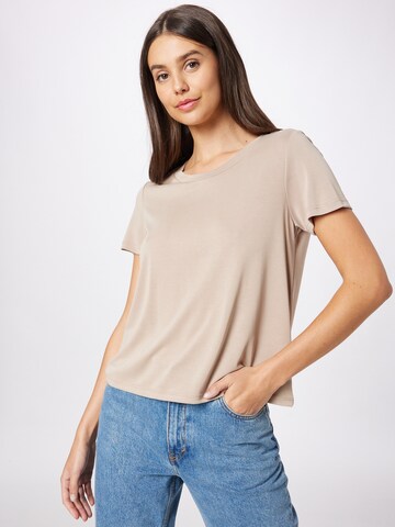 Monki Shirt in Brown: front
