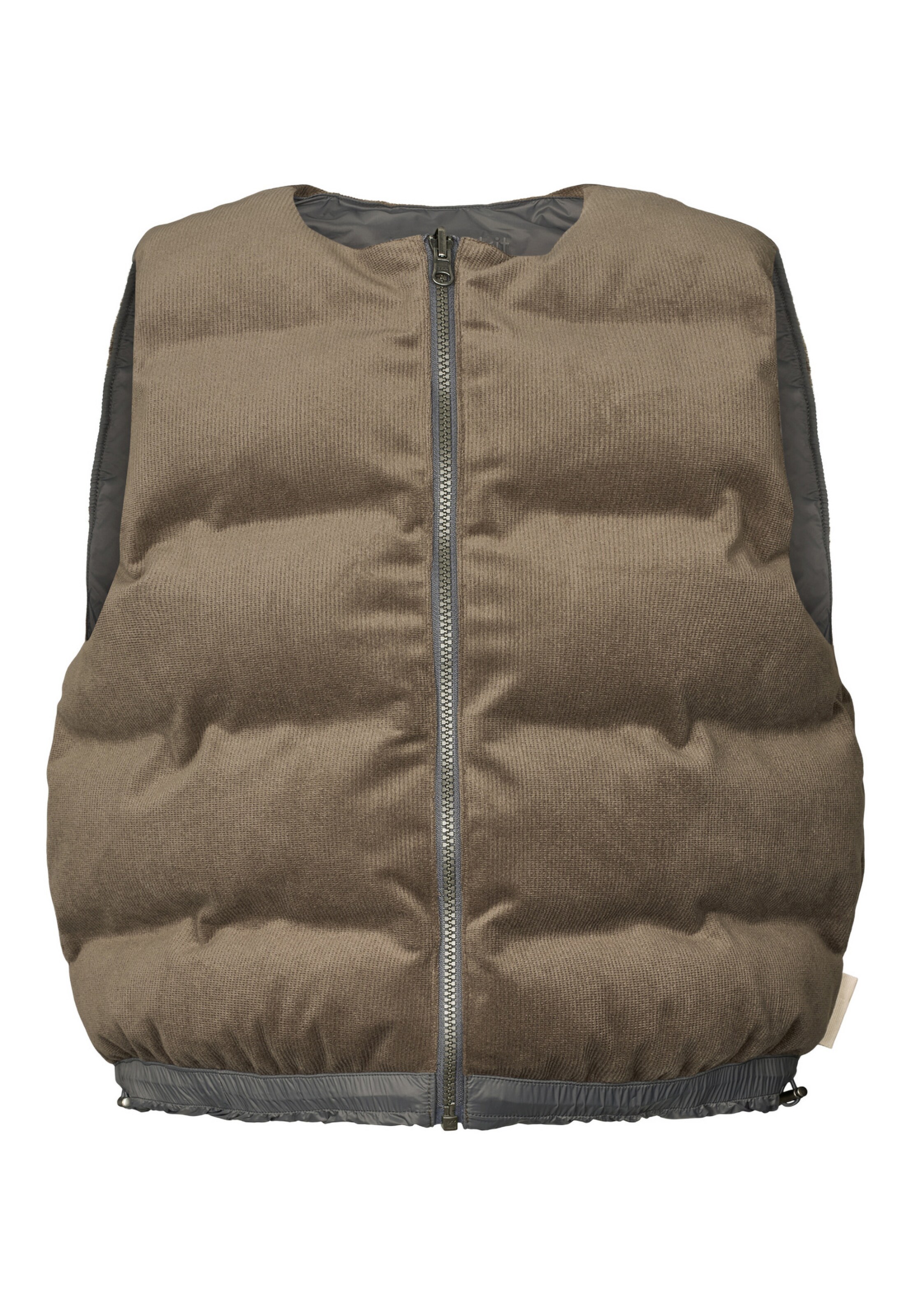 Gilet 'Cocoon' rethinkit studios en gris