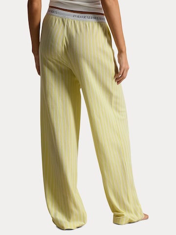 Polo Ralph Lauren Pyjamabroek ' Knit Oxford ' in Geel