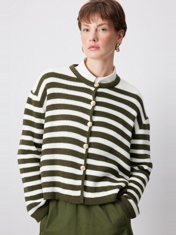 Touche Prive Fleecejacke‌‌‌‌‌‌‌‌‌ in Grün: Vorderseite