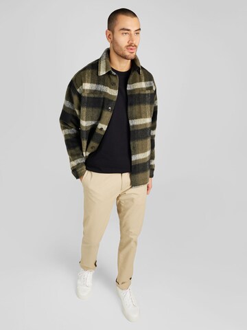 Les Deux Comfort fit Prehodna jakna 'Jayce' | zelena barva