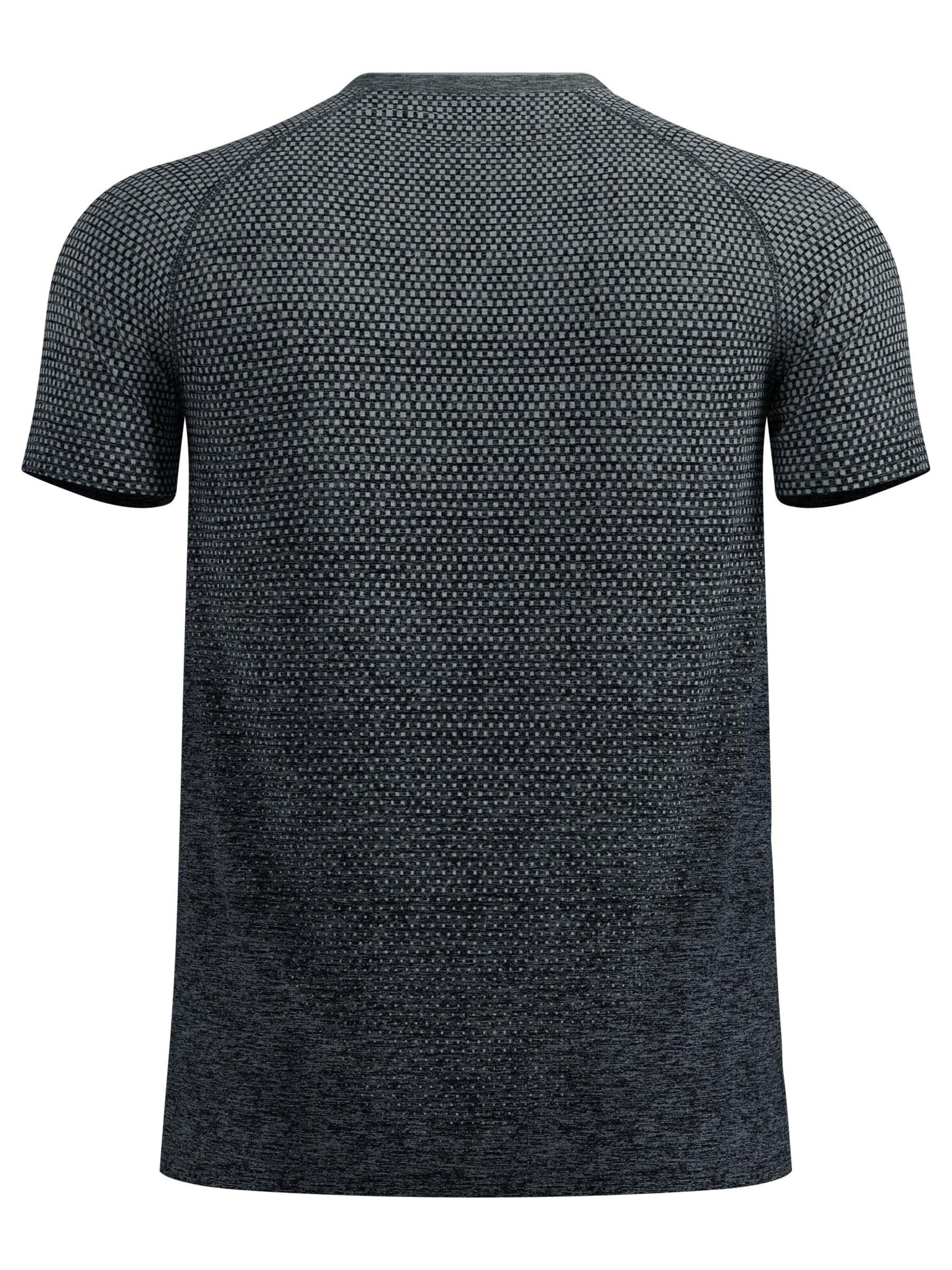 ODLO Funktionsshirt 'ESSENTIAL SEAMLESS'‌‌‌‌‌‌‌‌ in Grau