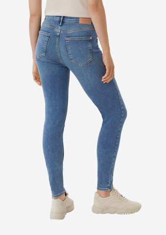 Skinny Jeans de la comma casual identity pe albastru