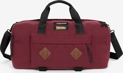 EASTPAK Sac week-end en marron / bourgogne / noir, Vue avec produit