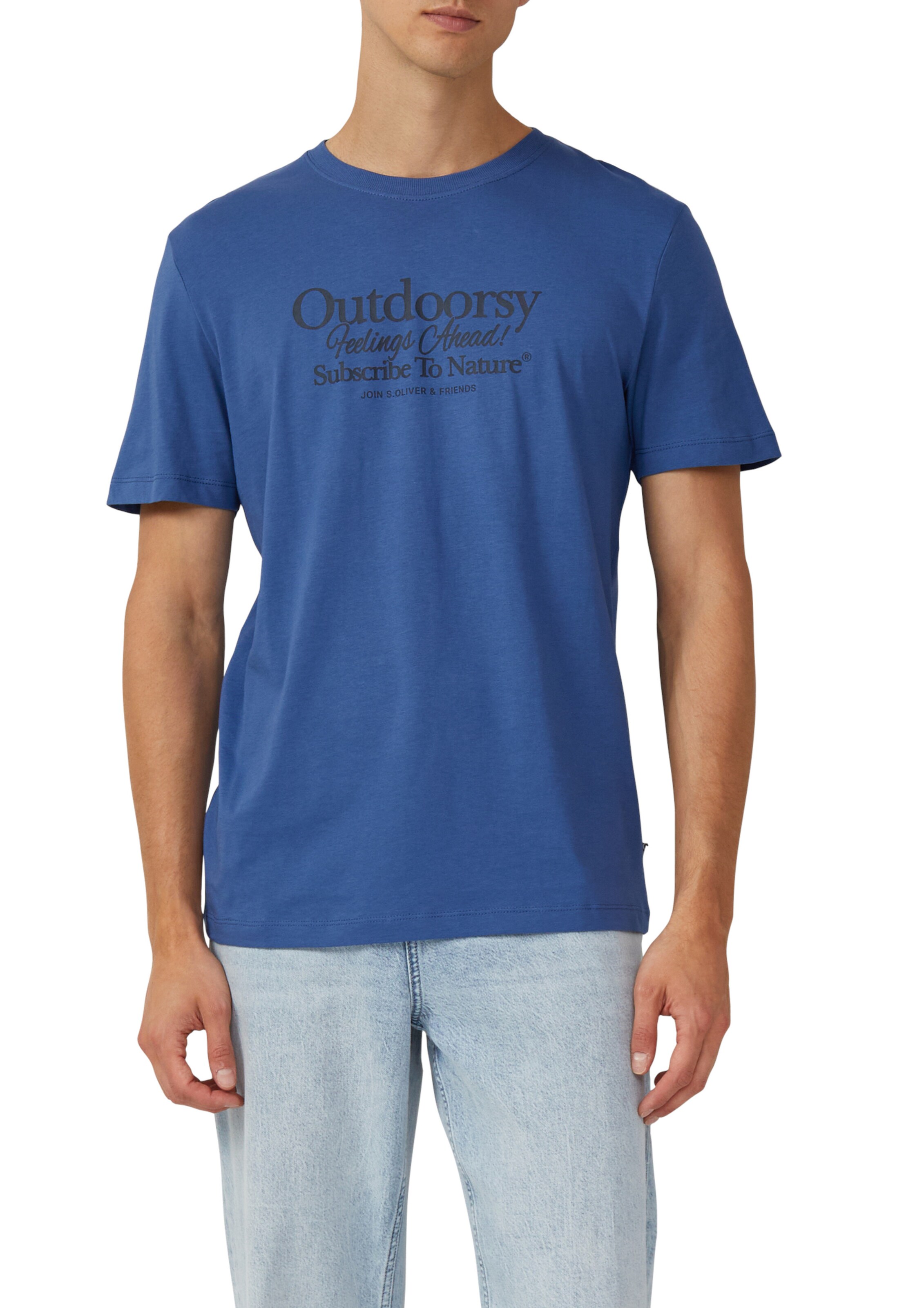 s.Oliver T-Shirt in Blau: Vorderseite