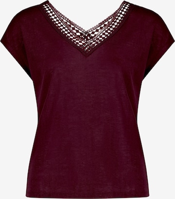 zero Shirt in Red: front