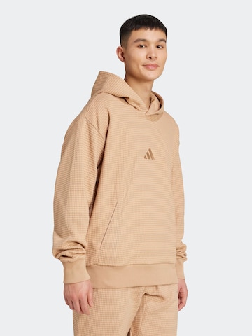 Hanorac sport 'A SZN' de la ADIDAS SPORTSWEAR pe bej: față