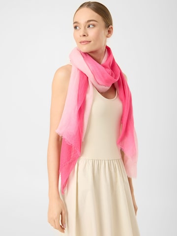 Écharpe CODELLO en rose : devant