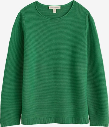 Pullover di Seasalt Cornwall in verde: frontale