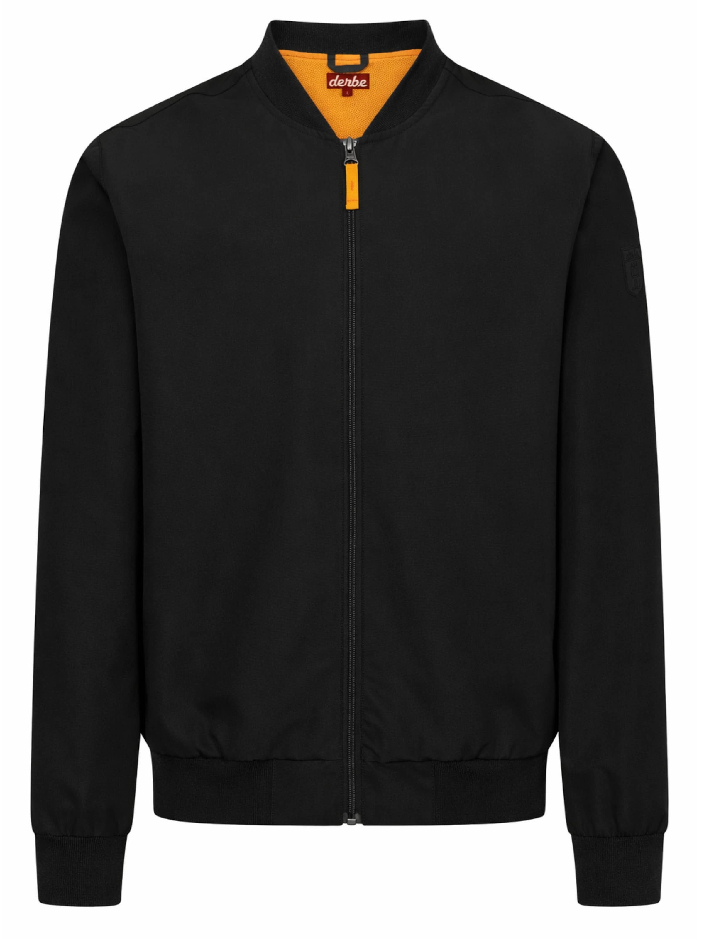 Derbe Between-Season Jacket 'Blousby' in Black: front