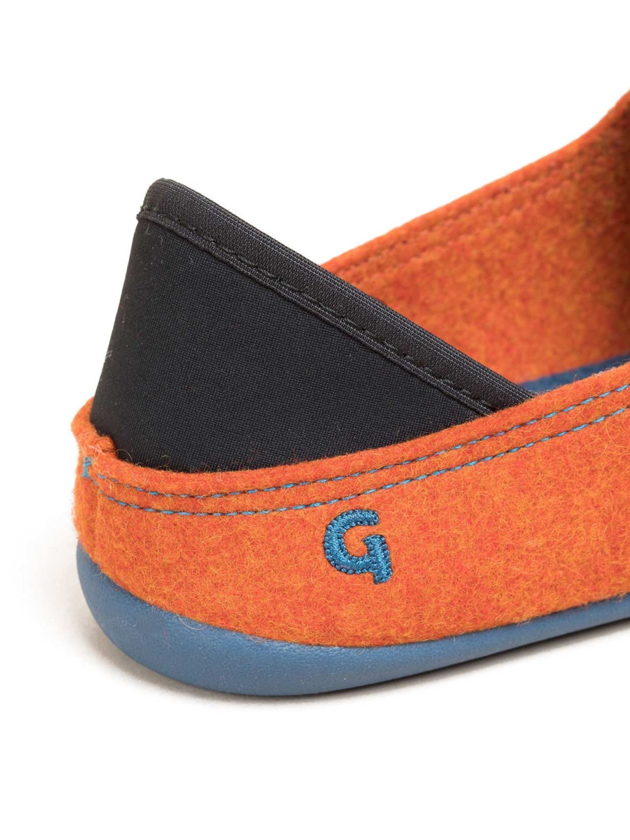 Gottstein Hausschuh 'Filzpantoffel Wool Slip-On'‌‌‌‌ in Orange