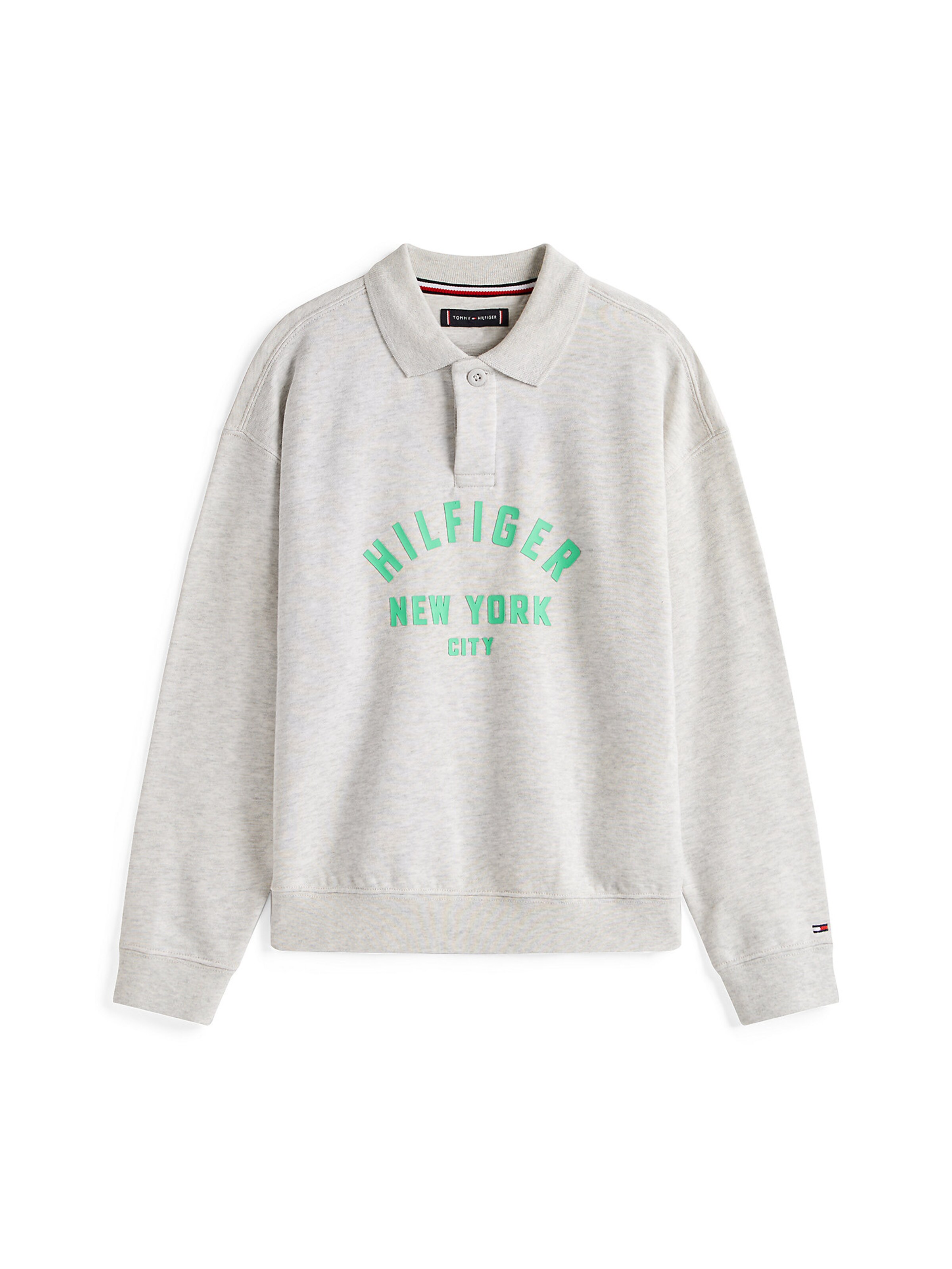 TOMMY HILFIGER Sweatshirt in Grijs: voorkant