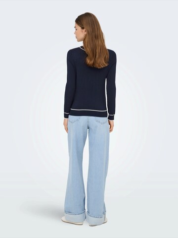 ONLY Pullover 'ONLANDREA' in Blau