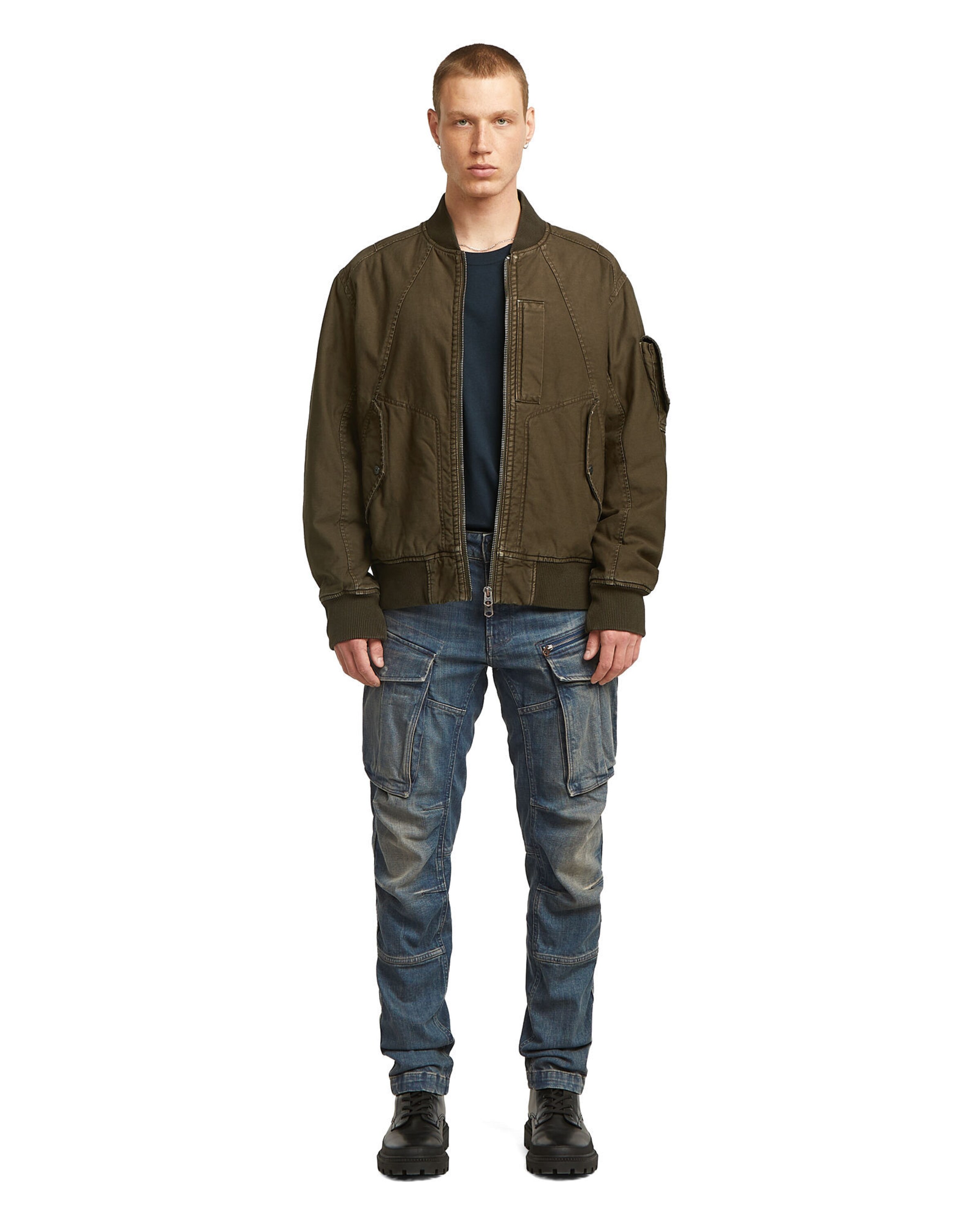 G-STAR Tussenjas 'GA-1 Washed' in Groen