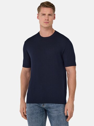Boggi Milano - Camiseta en azul: frente
