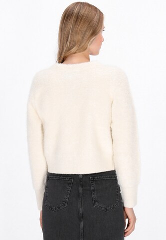 Cardigan DreiMaster Vintage en blanc