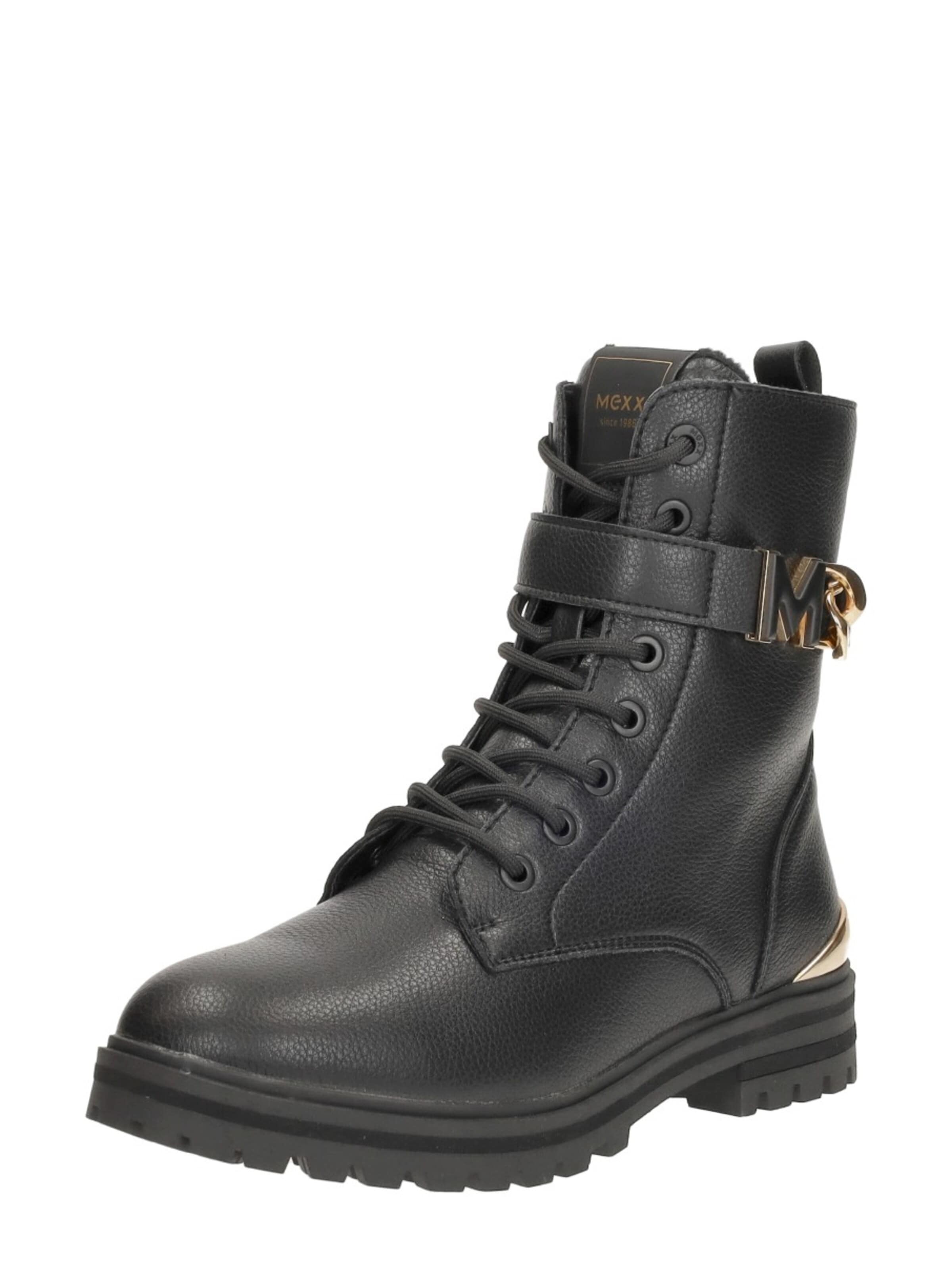 Chaussure à lacets 'Prizzy' MEXX en noir