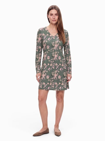VERO MODA Obleka 'ANNA' | zelena barva