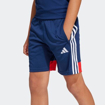 ADIDAS PERFORMANCE Regular Sports trousers 'Tiro 25 Essentials' in Blue