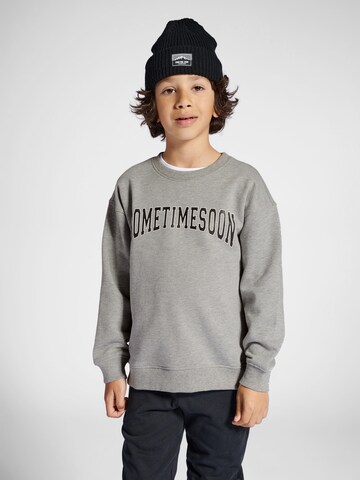 SOMETIME SOON - Sweatshirt 'Winters' em cinzento: frente