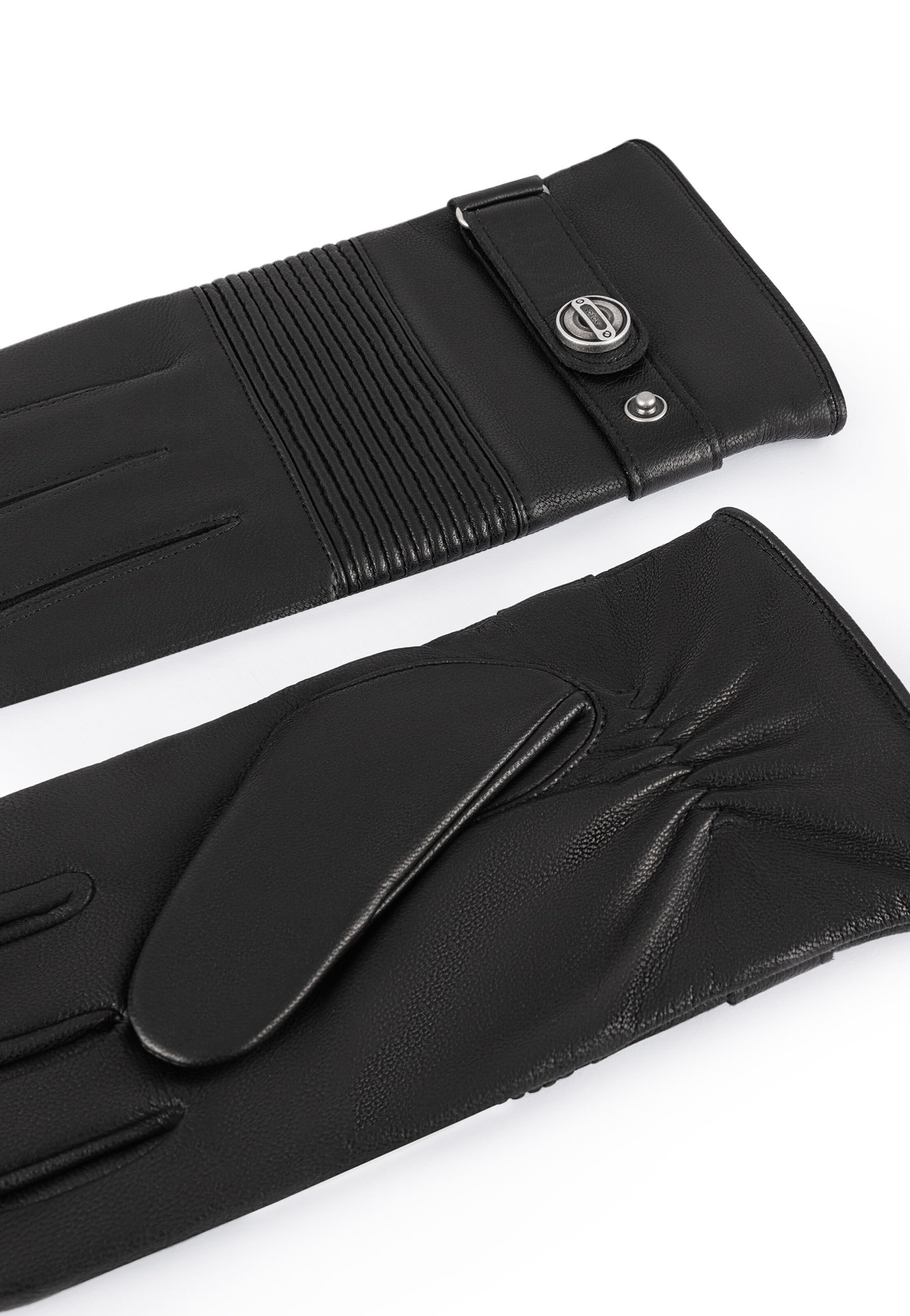 Roeckl Lederhandschuhe 'AUSTIN TOUCH' in Schwarz