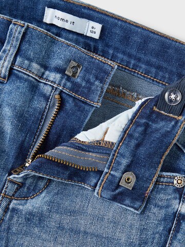 Skinny Jean 'Pete' NAME IT en bleu