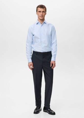 MANGO MAN Regular Fit Hemd 'Donosti' in Blau