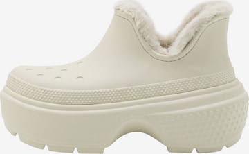 Crocs Ankelboots 'Stomp' i beige: framsida