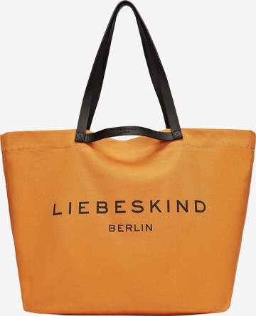 Liebeskind Berlin Μεγάλη τσάντα σε πορτοκαλί: μπροστά