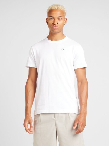 Maglietta di Calvin Klein Jeans in bianco