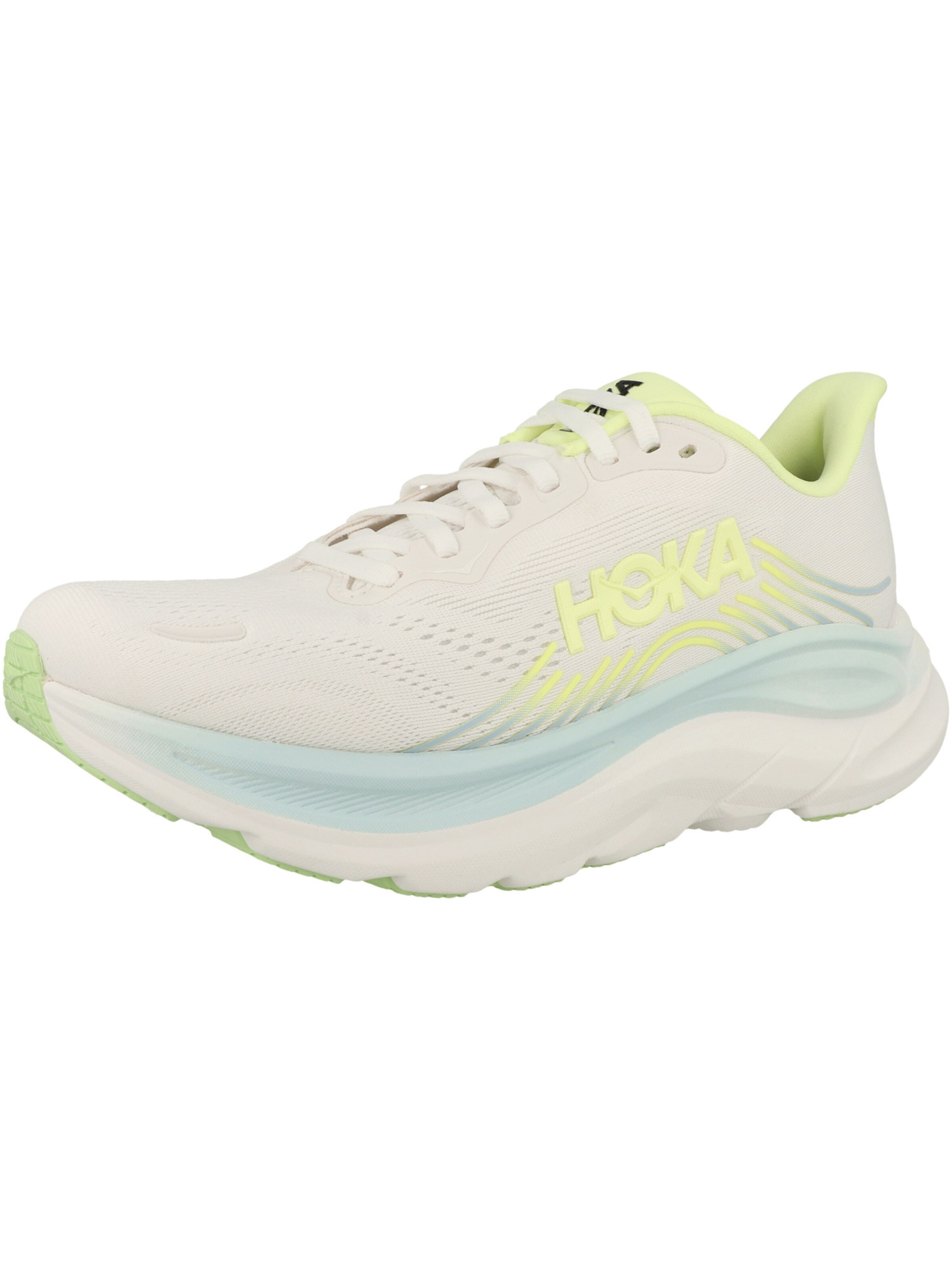 HOKA Jooksujalats 'Clifton 11', värv valge: eest vaates