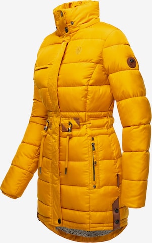 NAVAHOO Winter coat 'Daliee' in Yellow