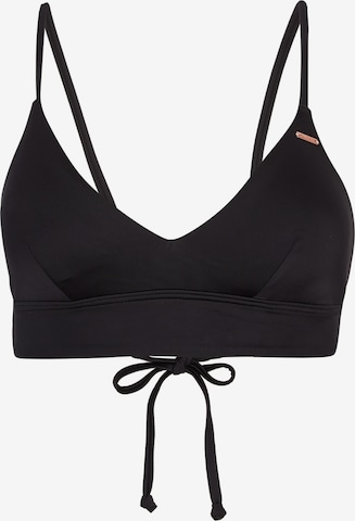 Triangolo Top per bikini 'Wave' di O'NEILL in nero: frontale