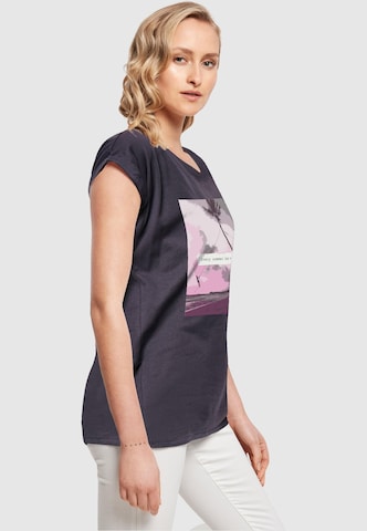 Merchcode Shirt 'Summer - Every Summer Has A Atory' in Blue