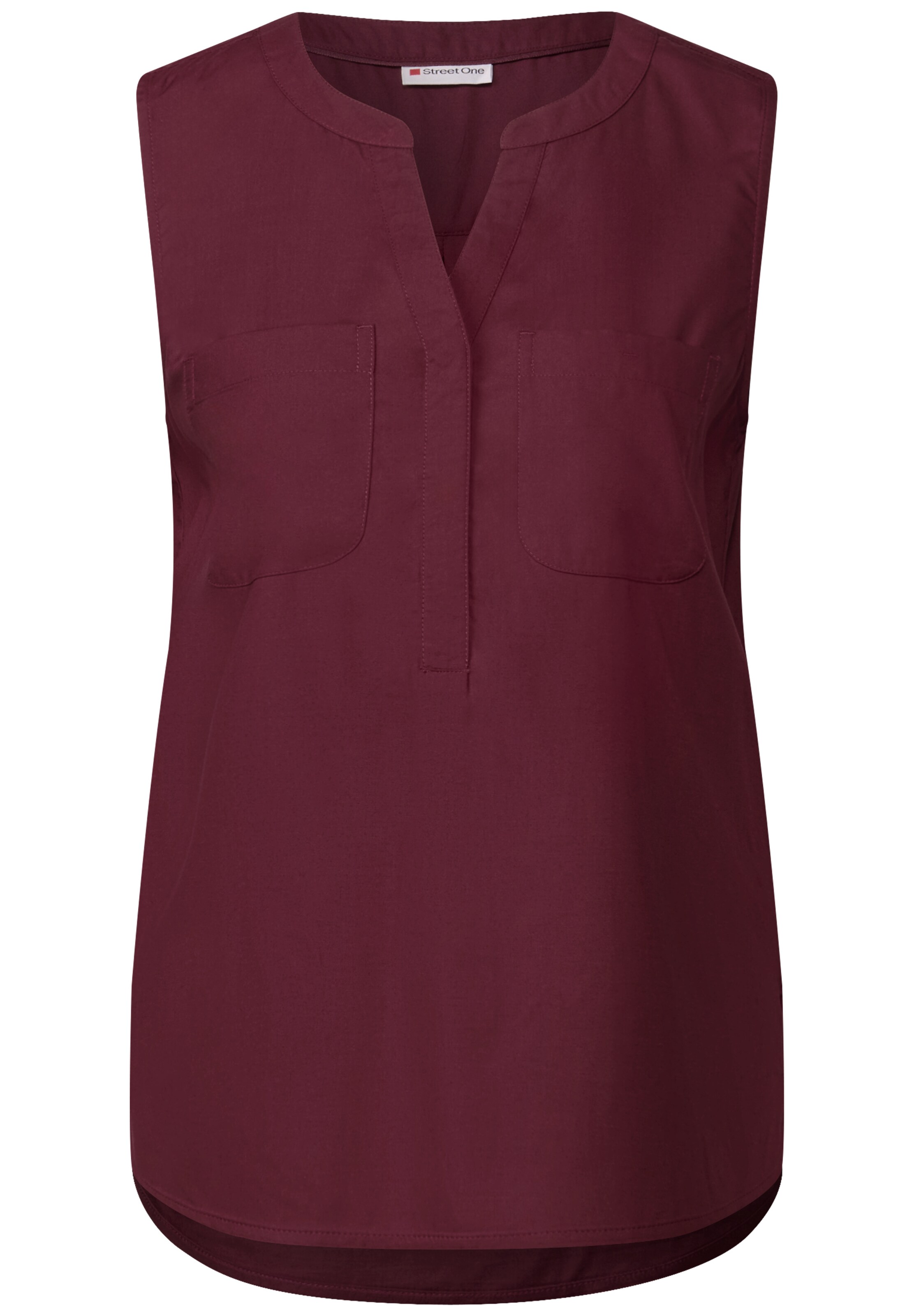 STREET ONE Bluse in Rot: Vorderseite