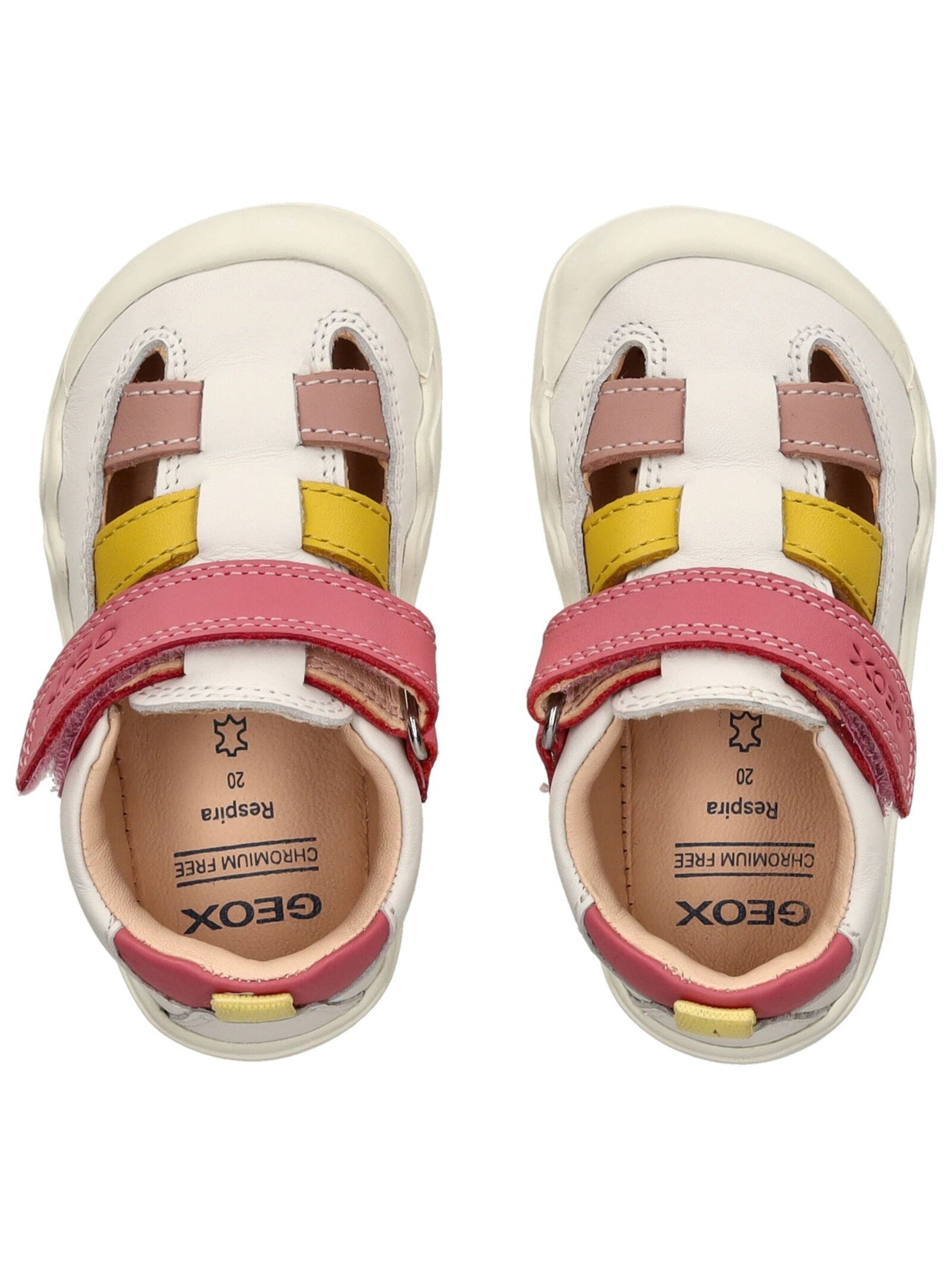 Calzatura aperta di GEOX in bianco