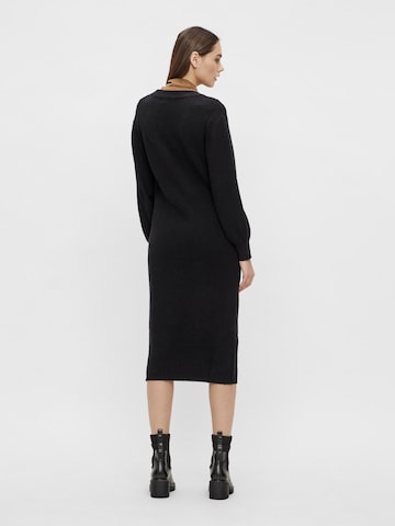OBJECT Knitted dress 'Malena' in Black