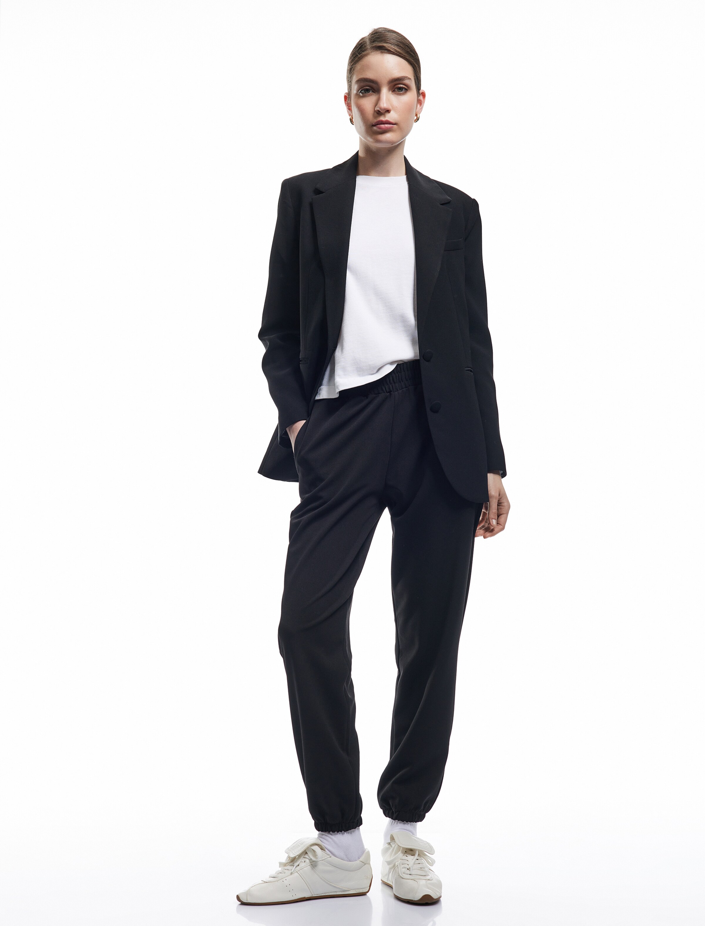 Koton Tapered Hose in Schwarz