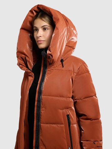 khujo Winter Coat 'Soulani5' in Orange