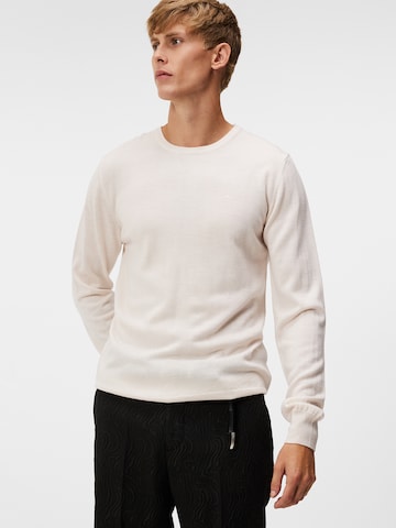 J.Lindeberg Pullover 'Lyle' in Beige: predná strana