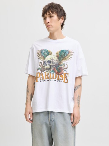 JACK & JONES - Camiseta en blanco: frente