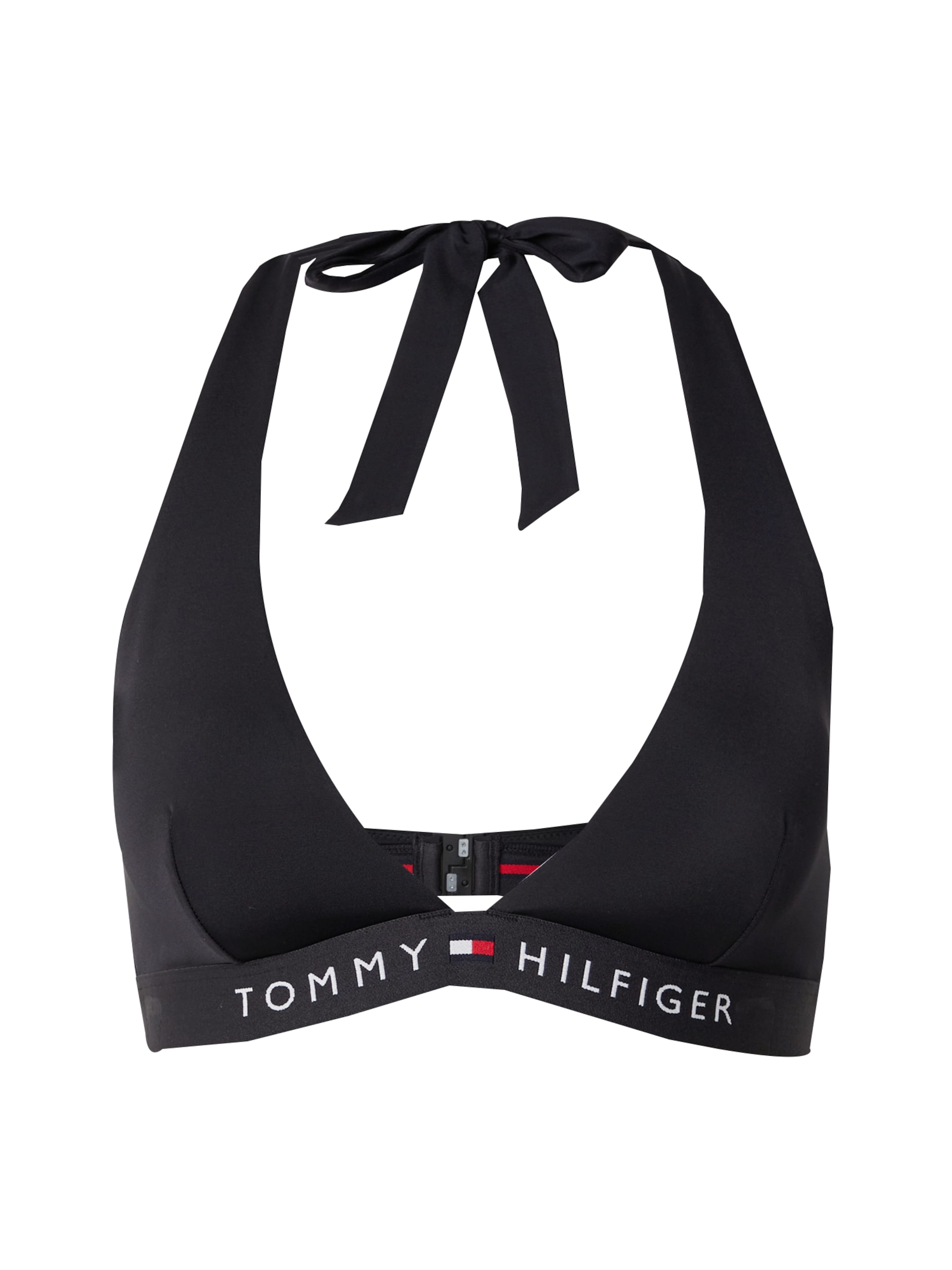 Tommy Hilfiger Underwear Triangle Bikini top in Black: front