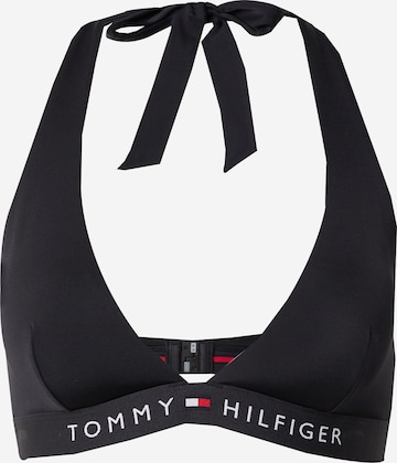 Triangle Hauts de bikini Tommy Hilfiger Underwear en noir : devant