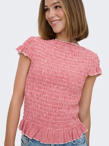 ONLY Top 'Celle' in Rood