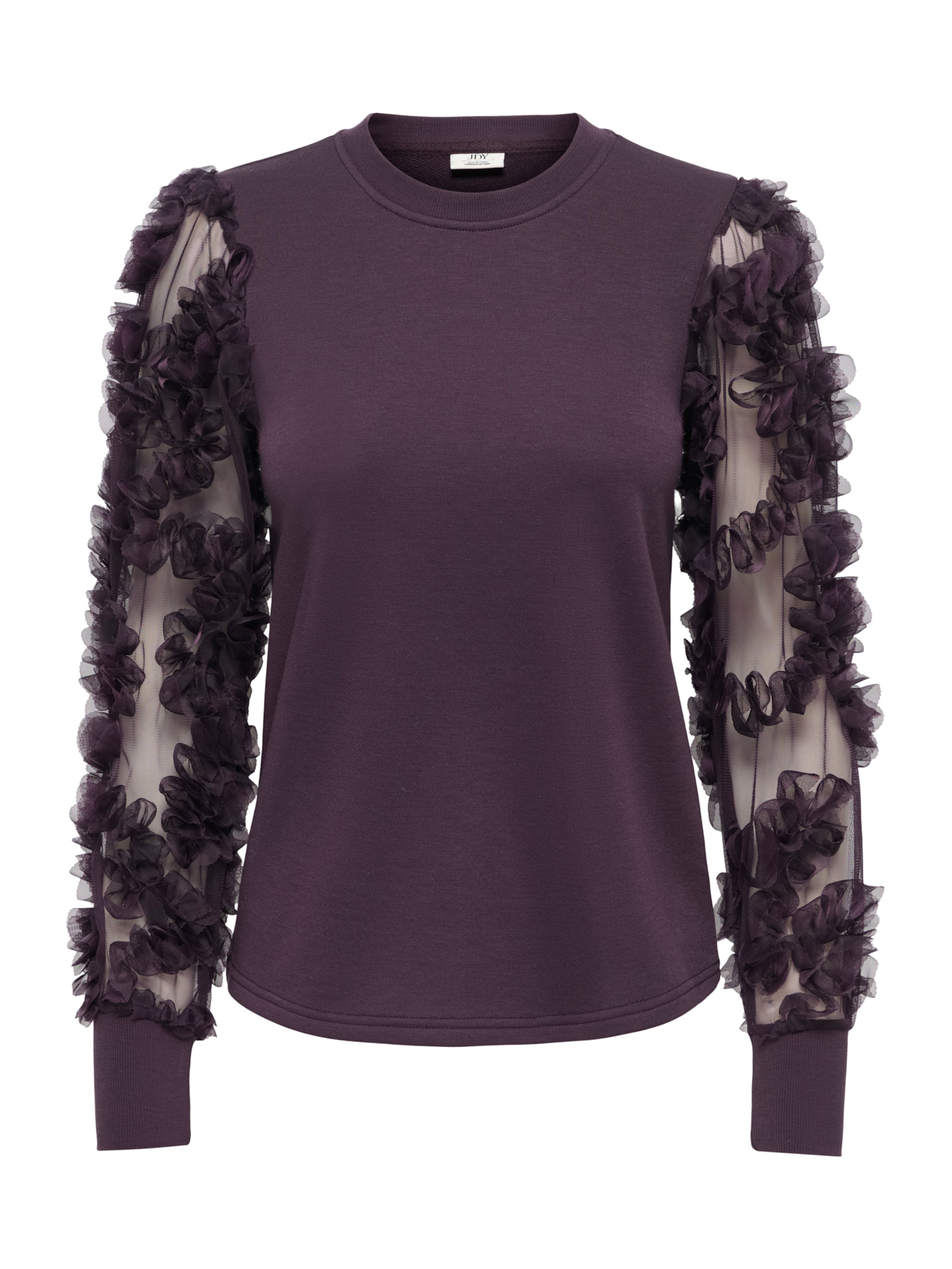 JDY Sweatshirt 'JDYFAIRVIEW' in Lila: Vorderseite